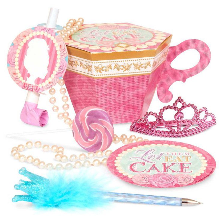 Beautiful Princess tea party favour box