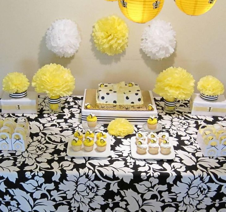 Bumble Bee Baby Shower Decorations