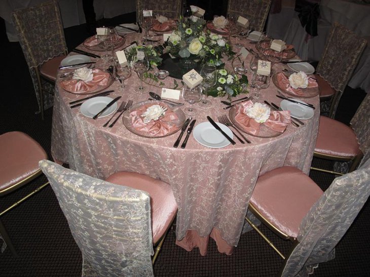 Creative Lace Table Overlay Linen for Weddings
