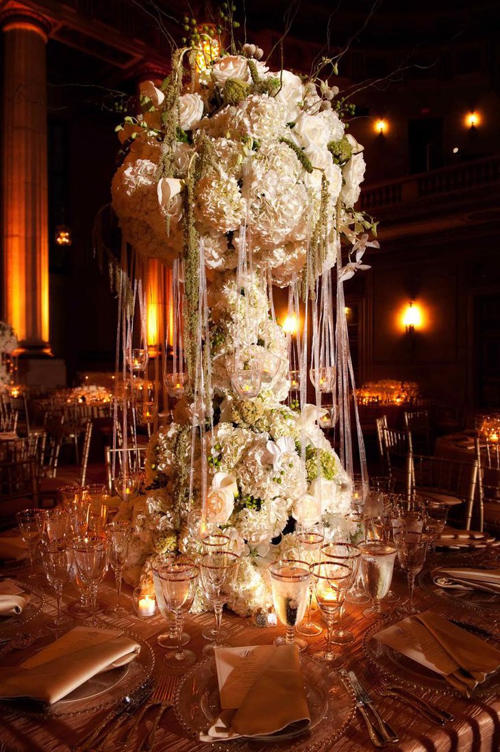 Exotic Wedding Centerpieces with Flowers