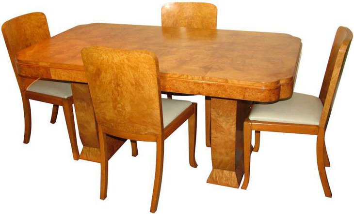 Modern Art Deco Dining Table Design