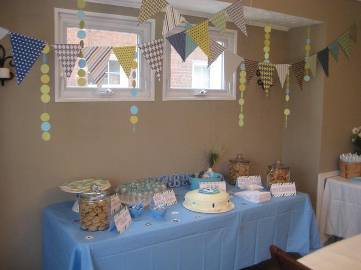 Rainy Sweet and Simple Spring Shower Ideas for Boys