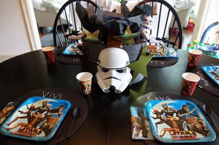 Star Wars Themed Plates For Birthday Party