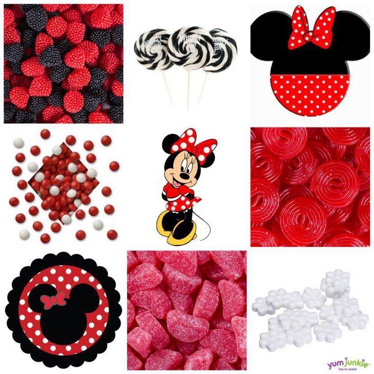 Yummy Minnie Mouse candy ideas