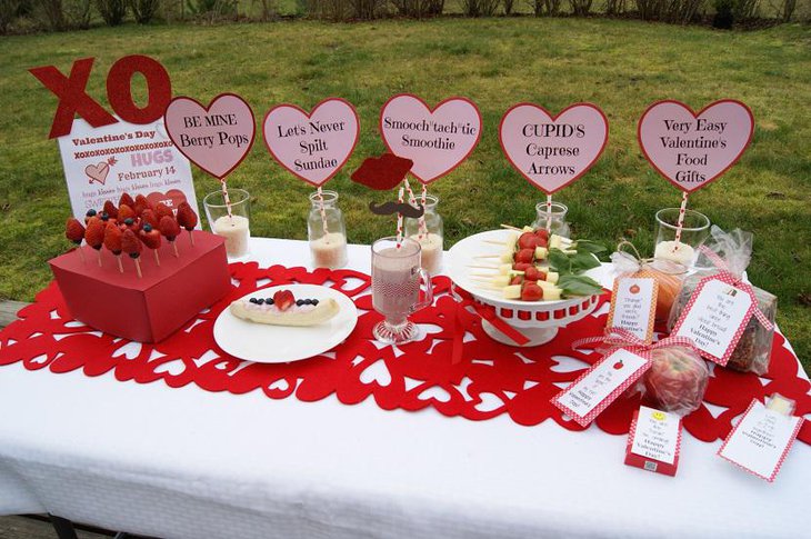 Adorable Decoration for Valentine Brunch