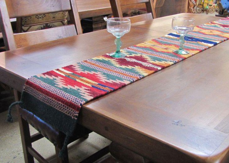 Adorable Mexican serape decor