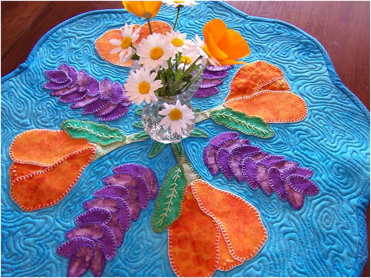 Artistic Patchwork Easter Table Runners