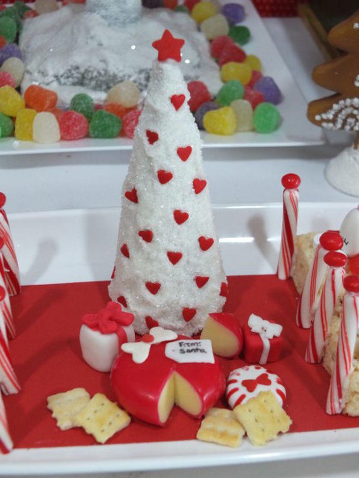 Awesome DIY Christmas dessert table idea