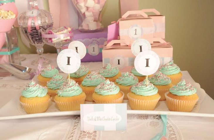 Baby Pink Dessert Table Decor