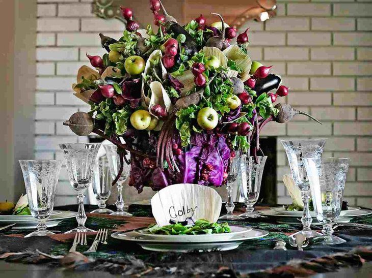 Beautiful table centerpiece for St Patricks Day