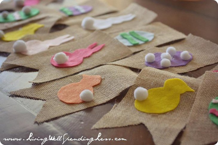 Bunny Crafty Easter Runner Ideas