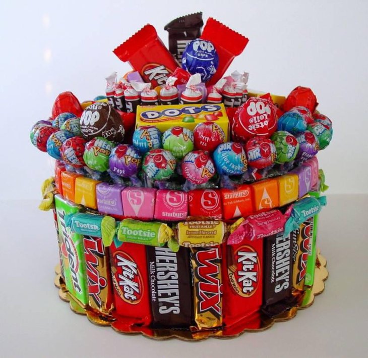 Candy Bar Bouquet