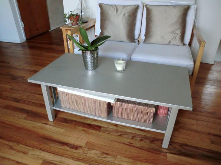 Chic DIY decor idea on coffee table