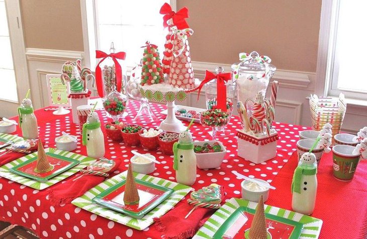 christmas table decorations