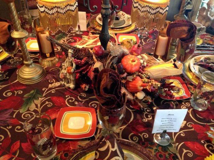 Cornucopia as Traditional Thanksgiving Centerpieces 3