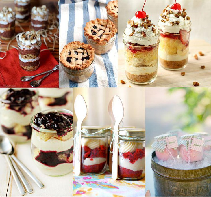 Delicious dessert serving ideas using mason jars