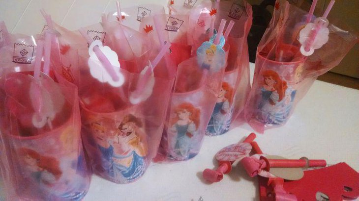 Disney princess inspired cute birthday party favors