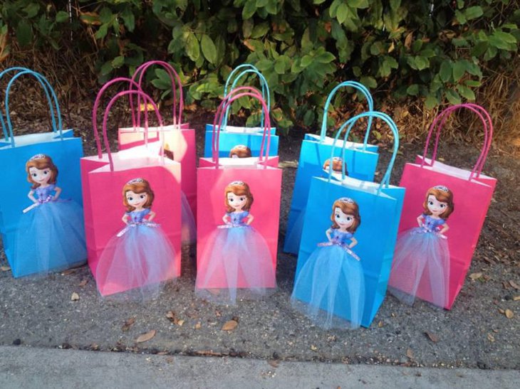 Disney Princess Sofia Birthday Party Favor Bags