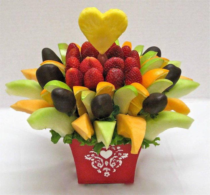 DIY Fruit Arrangements For Thanksgiving