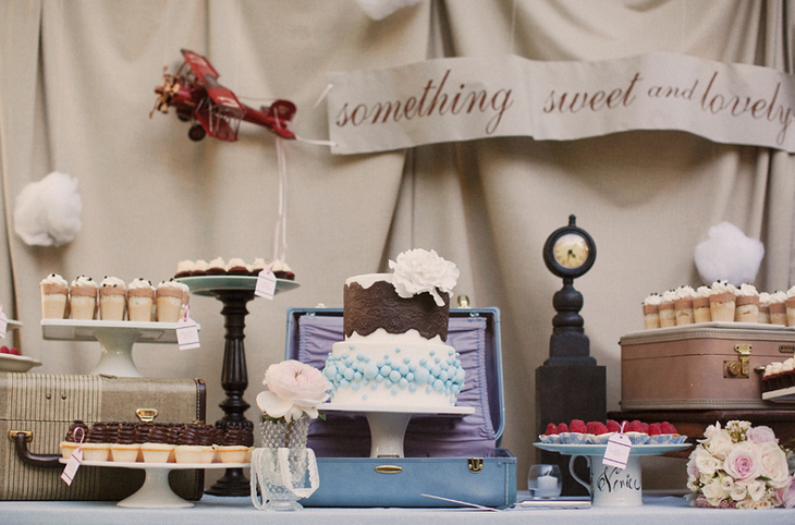 Easy Candy Wedding Dessert Table