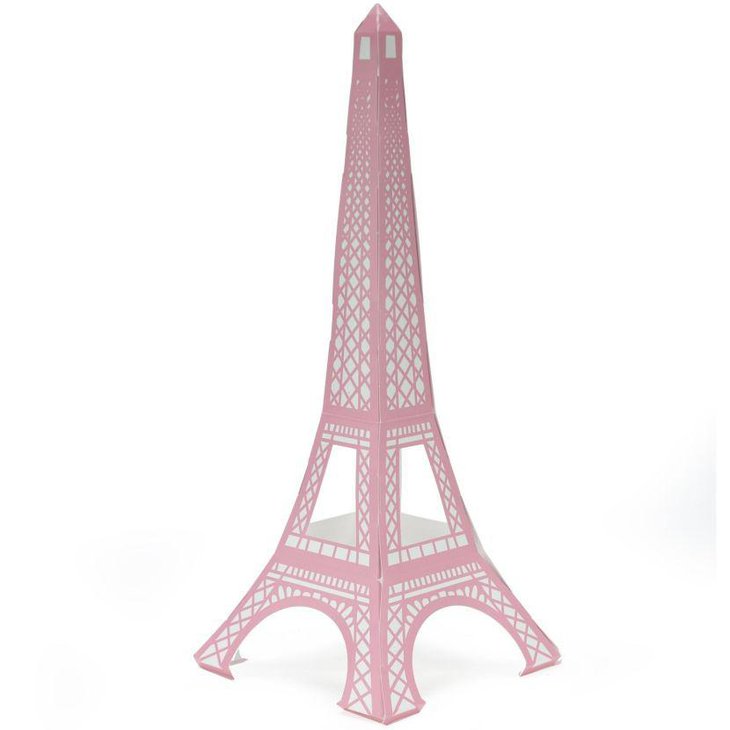 First birthday Eiffel Tower centerpiece