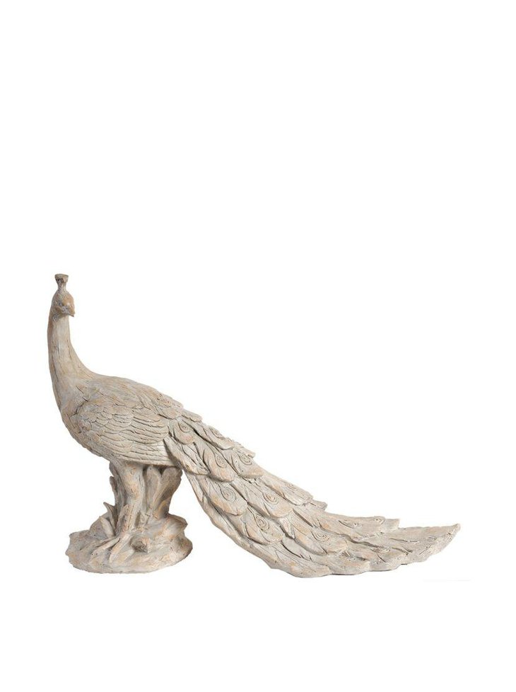 Gorgeous peacock sculpture centerpiece