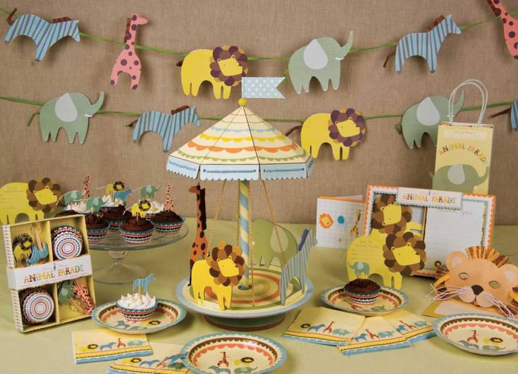 Incredible Safari Theme Baby Shower Decoration Ideas