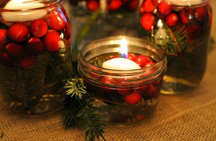 mason jar candle