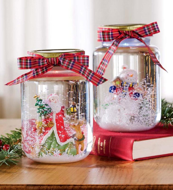 mason jar snow globe3