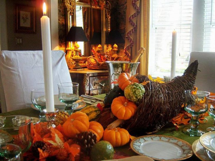 Mixed Fruits as Thanksgiving Centerpieces 1