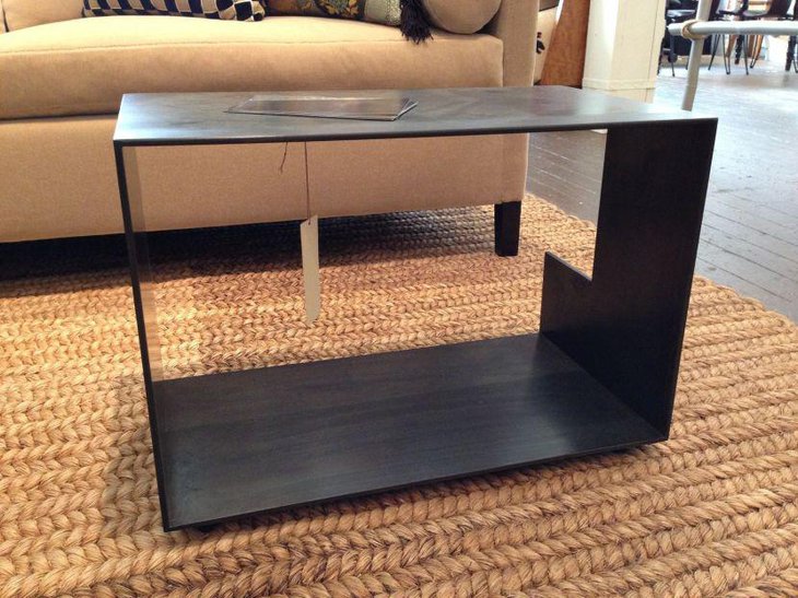 Modern DIY Minimalist Metal Coffee Table