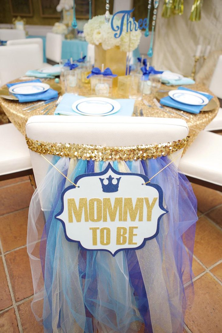 baby shower table seating ideas