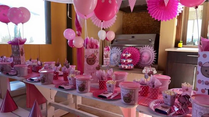 Princess Themed Snack Table for Kids