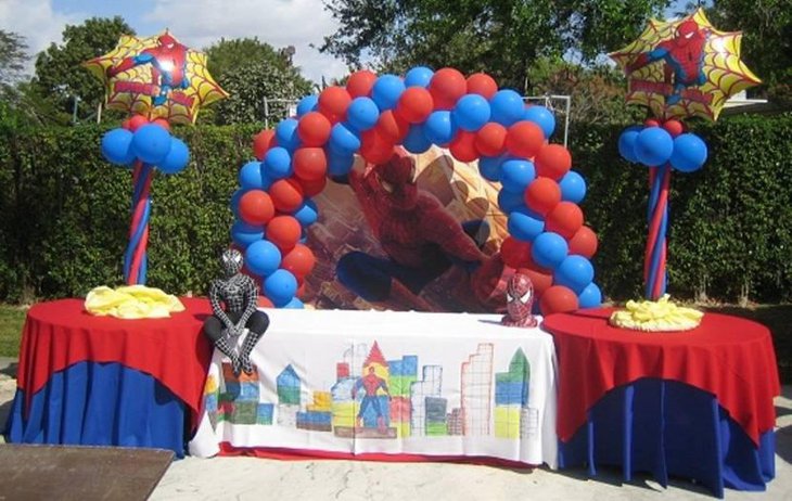 Unique Spiderman Birthday Party Decor