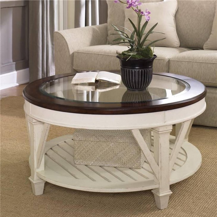 Vintage Round Coffee Table IKEA