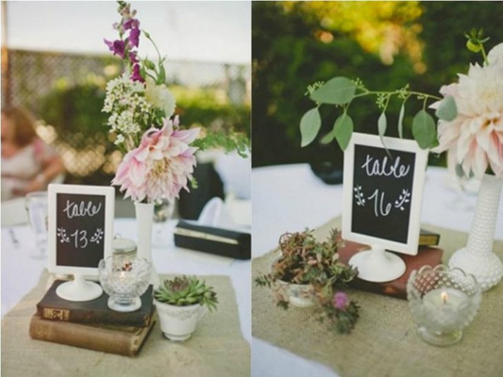 Wedding Ceremony chalkboard table name ideas