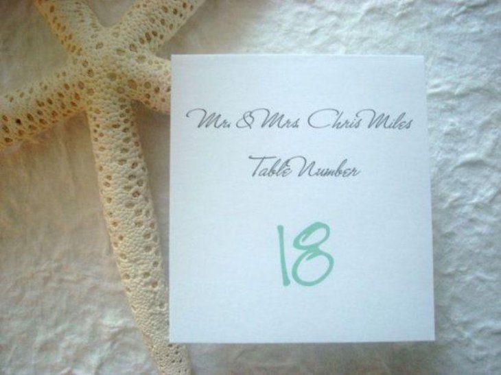 Weddings Place Card